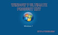 Window 7 Ultimate Product Key