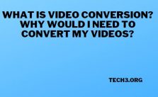 video conversion