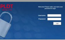 PLDT Admin Default Login Password And Username