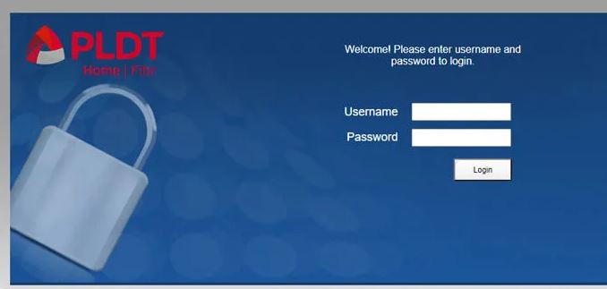 PLDT Admin Default Login Password And Username