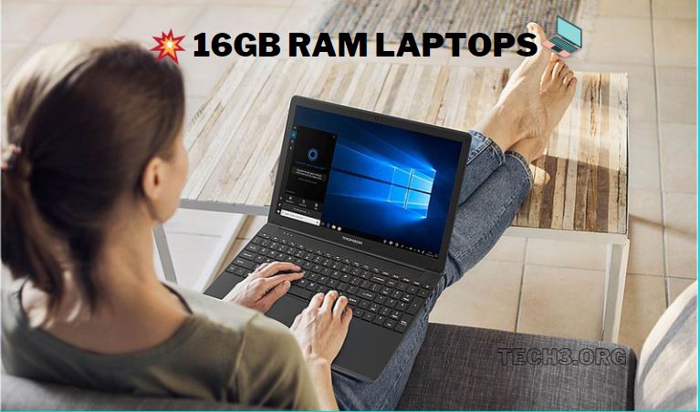 16GB RAM Laptops