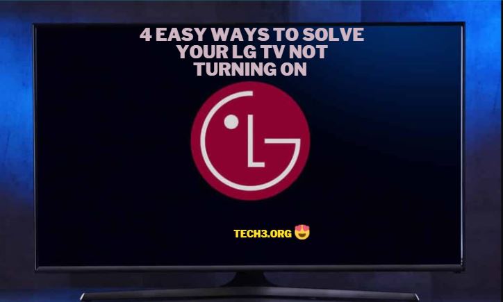 Lg TV Not Turning On