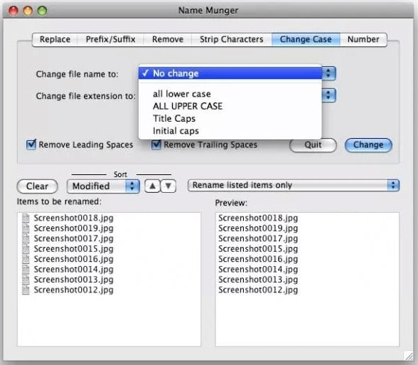 File Rename Software Mac